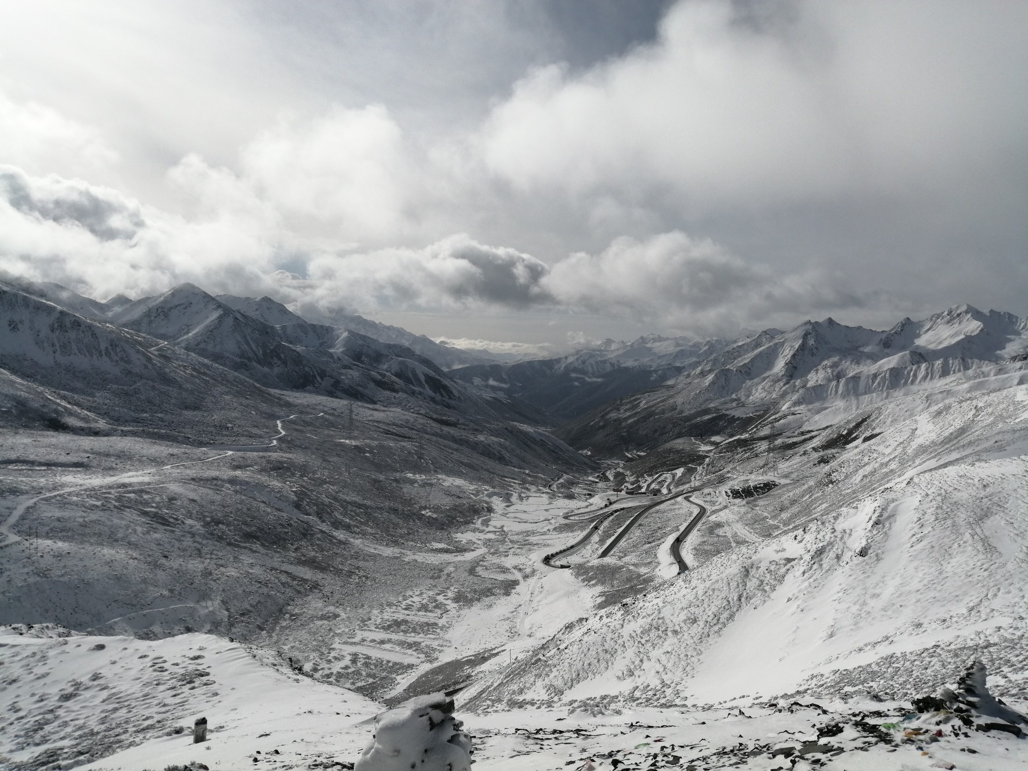 折多山观雪台        