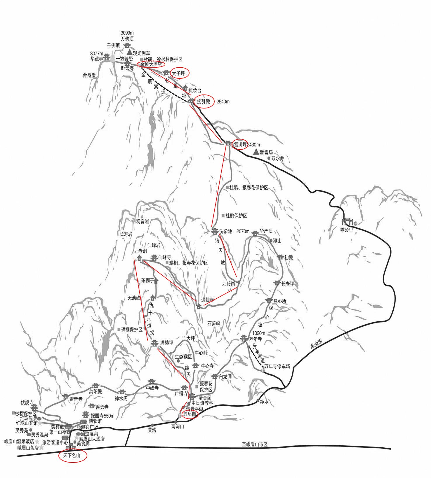 峨眉山 十方普贤 朝圣之旅