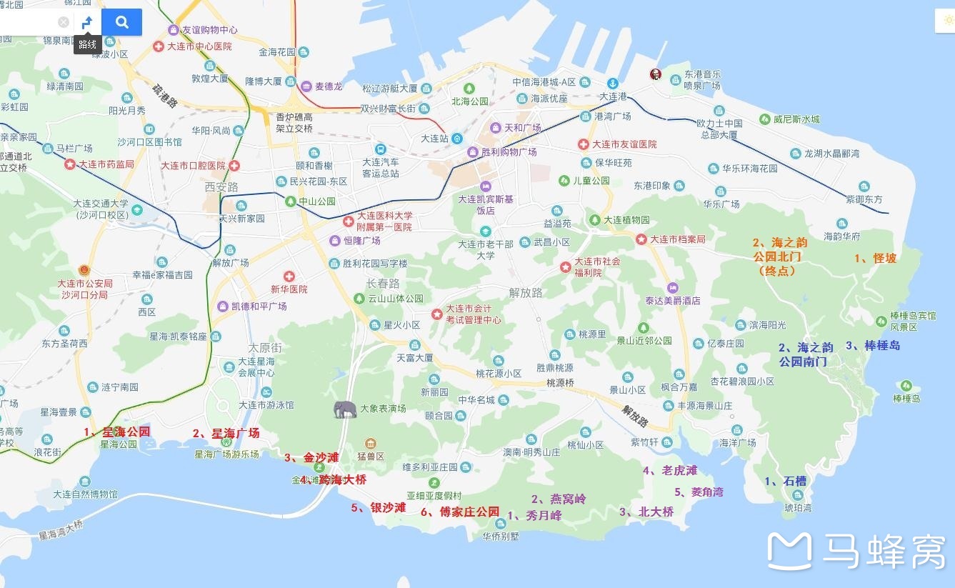 大连滨海路         