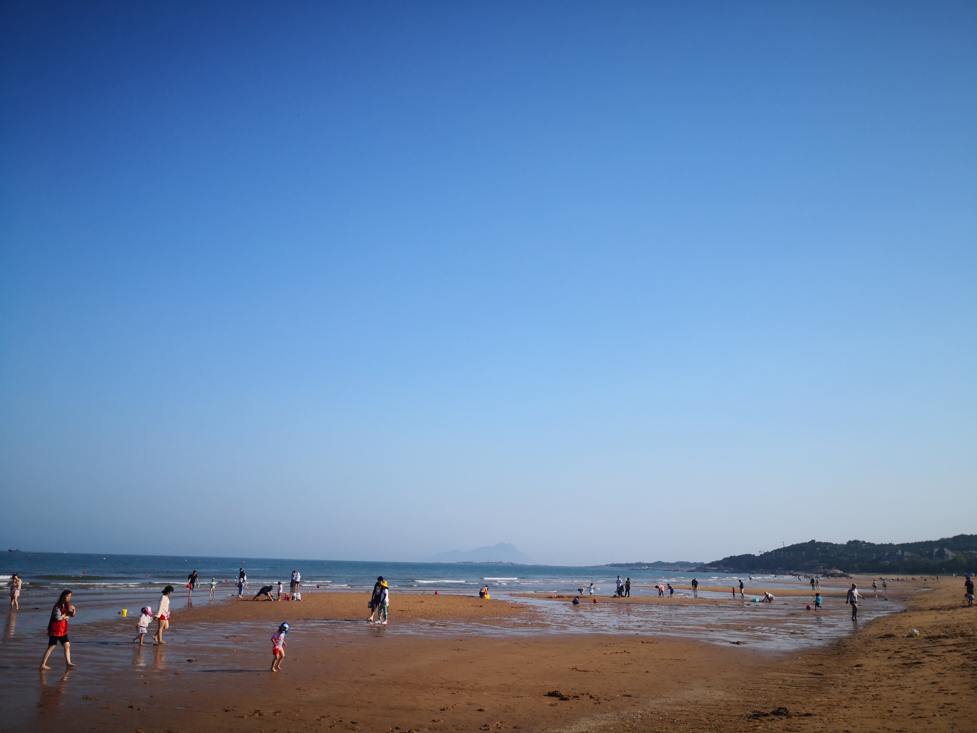 银沙滩景区海水浴场      