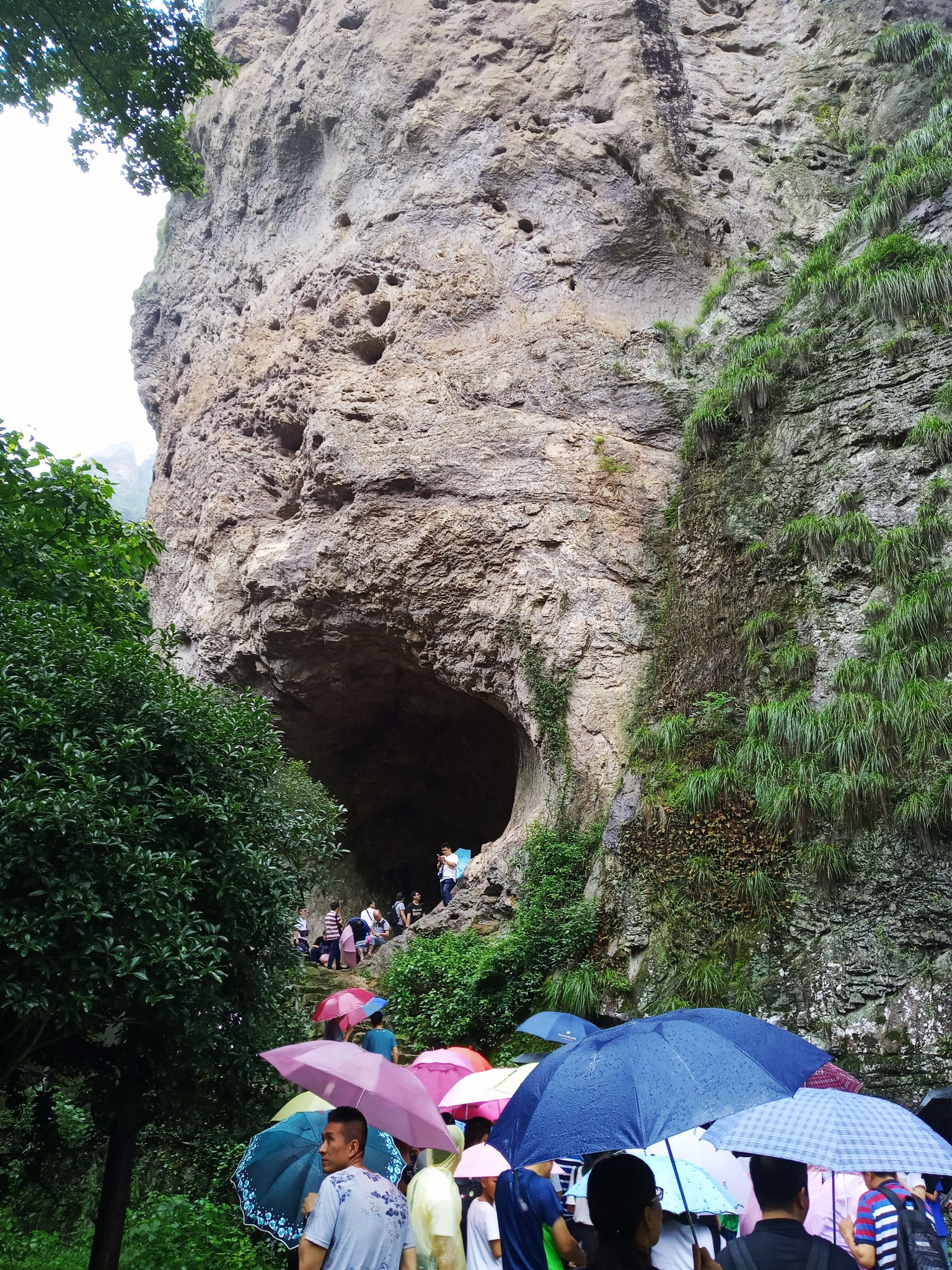 雨中雁荡山,清新自在