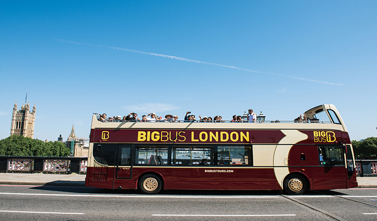 英国 伦敦 随上随下观光巴士big bus车票长期有效