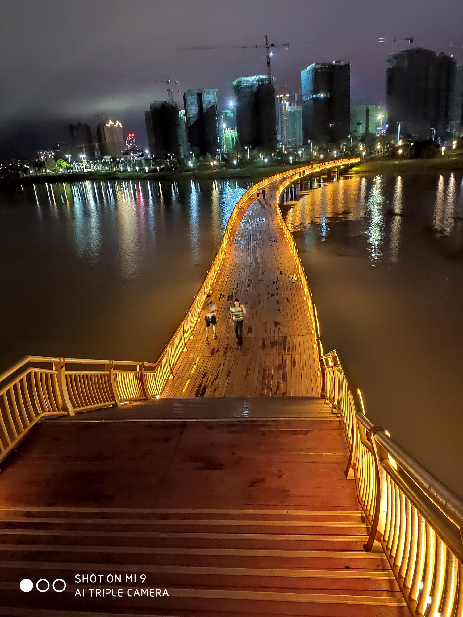 梧州苍海湖夜景