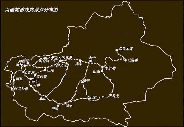 全景南疆单飞8日游(库尔勒/胡杨林/库车/塔克拉玛干沙漠公路/和田