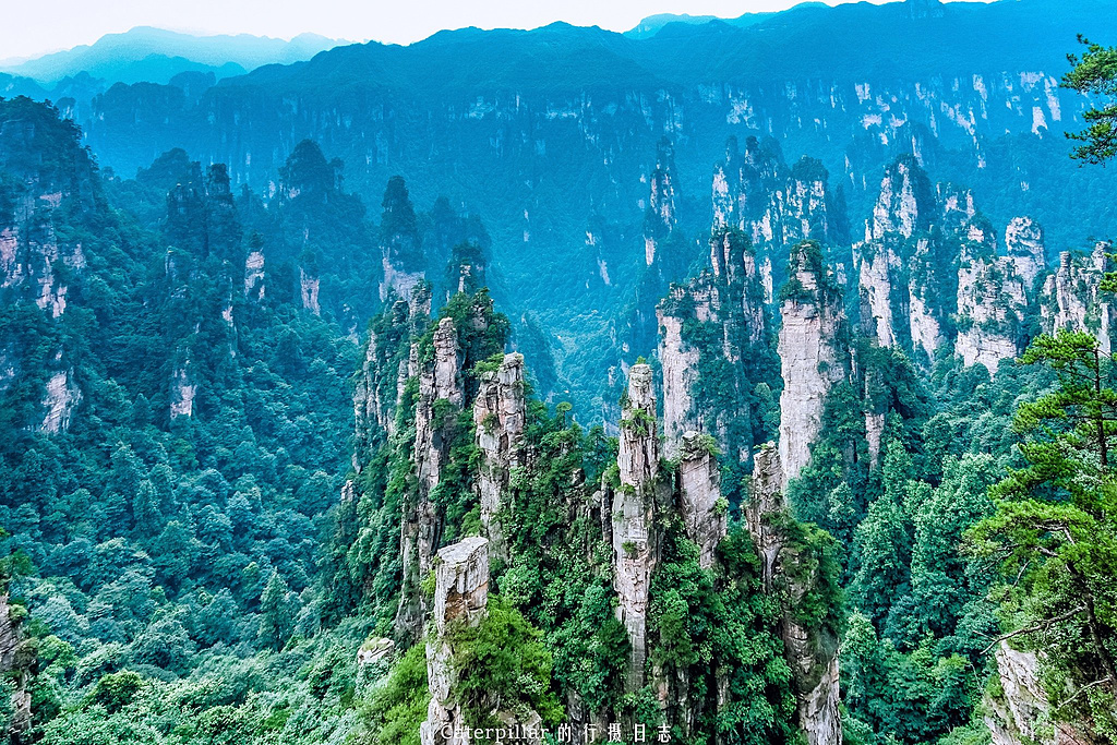 天下第一桥位于袁家界景区内,属武陵源精华景点,是大自然的鬼斧生工