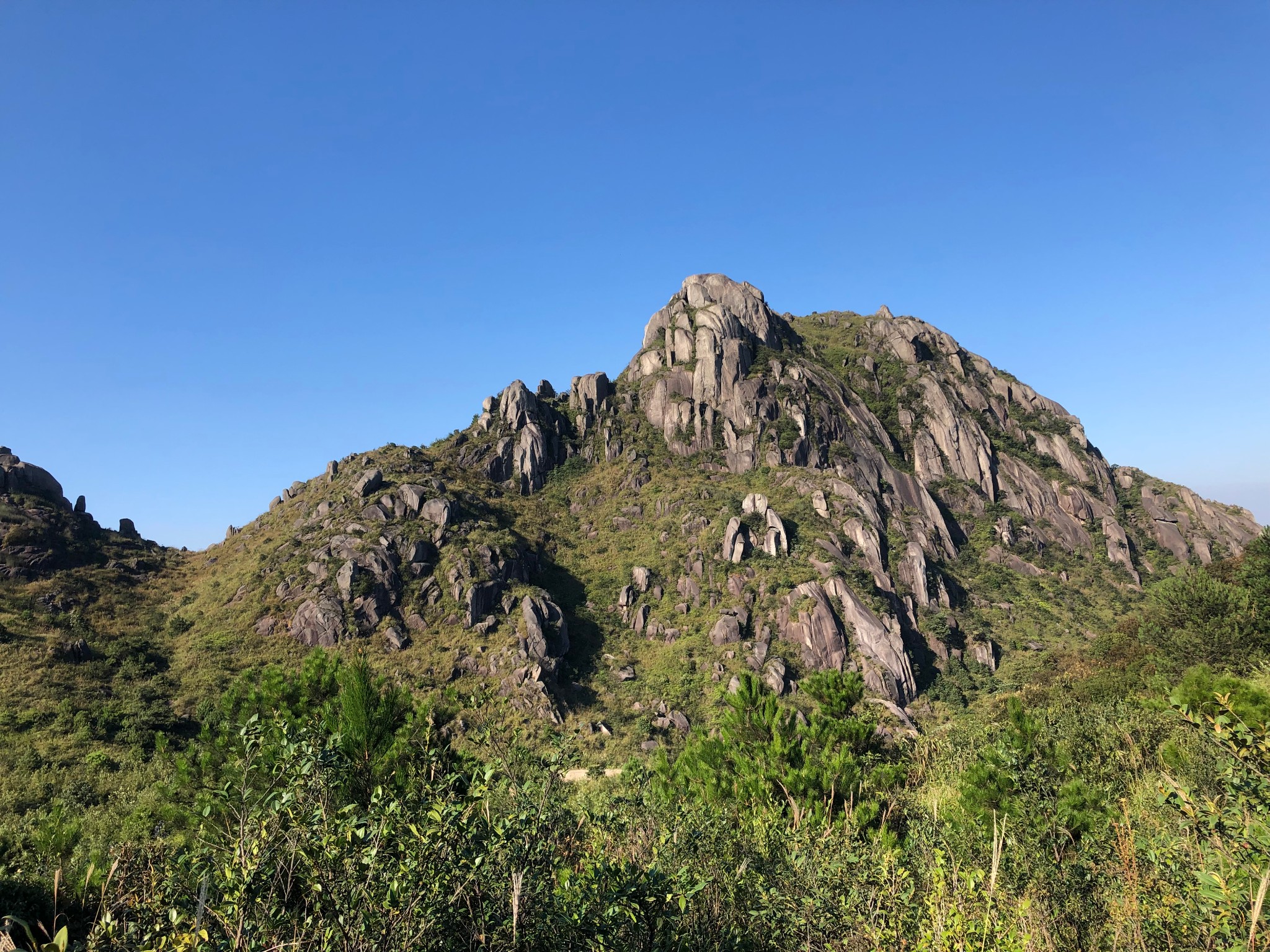 醉美大东山重装穿越连州大东山广东最美山脊线徒步