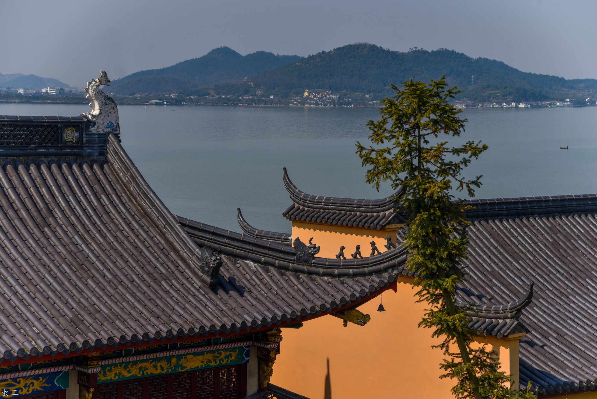 宁波 东钱湖小普陀 海上观音 霞屿禅寺 应福寺二灵寺 二灵塔 古塔巡礼