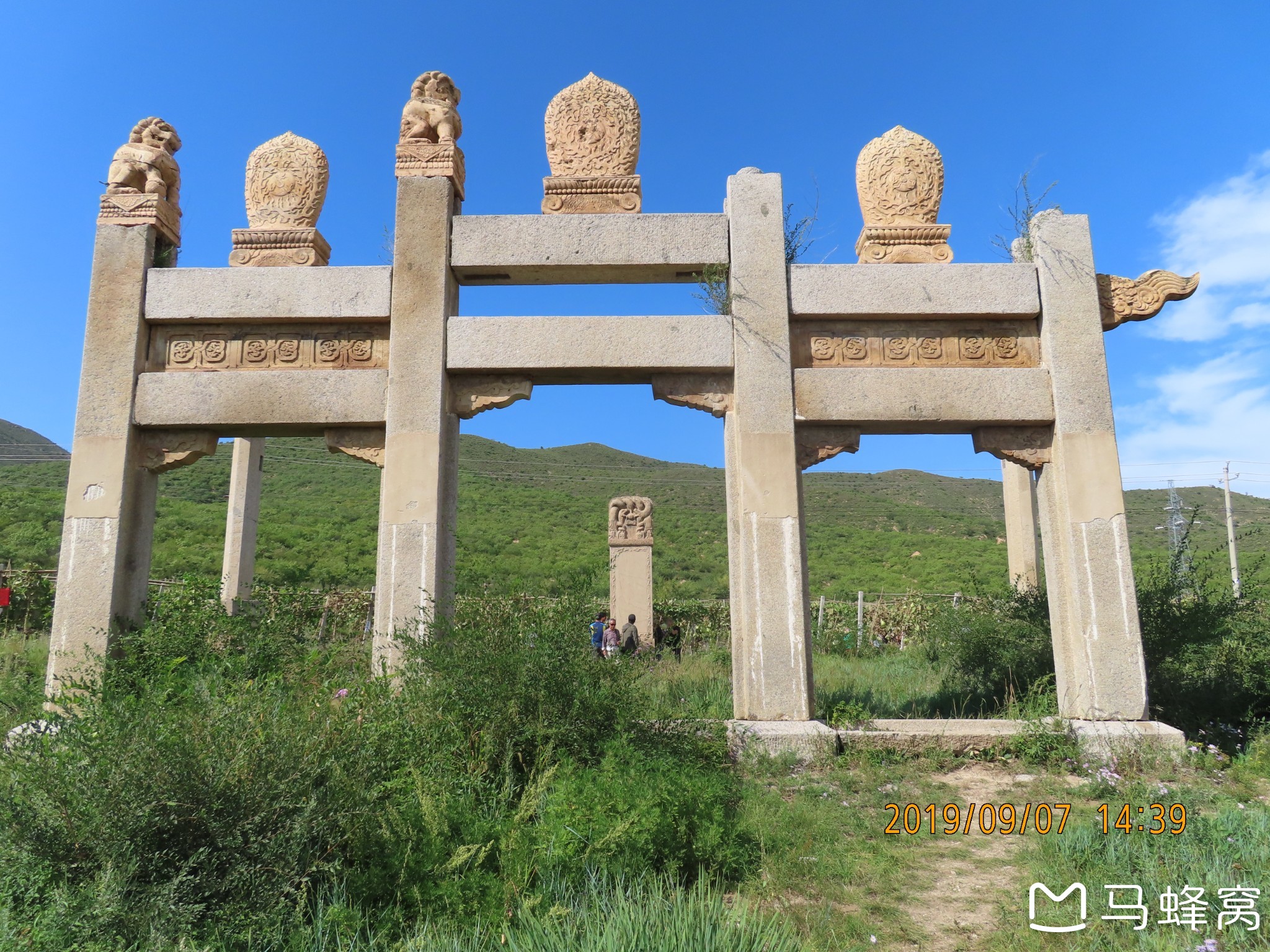 2019年9月7日—户外一日游—3—游览喀喇沁旗十家村和硕端静公主墓-胡