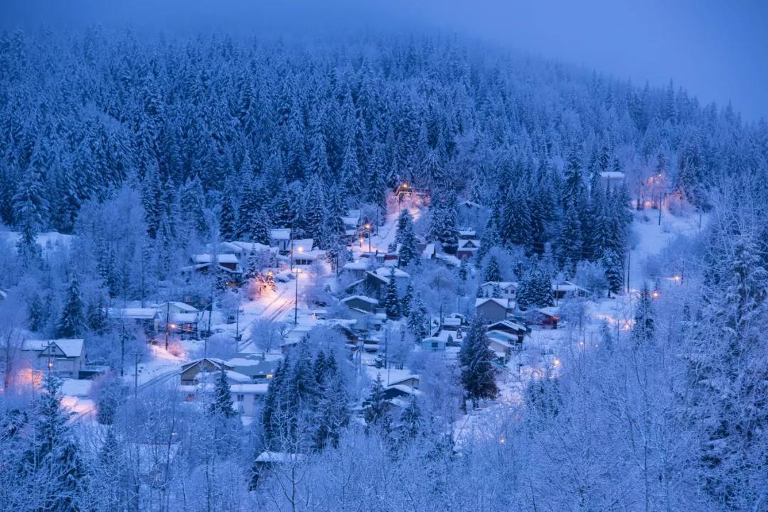 现实版冰雪奇缘|加拿大最美雪镇