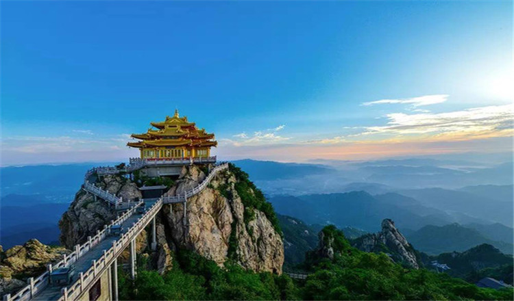 河南洛阳老君山纯玩2日游追梦谷金顶道观群十里画屏国家aaaaa级旅游