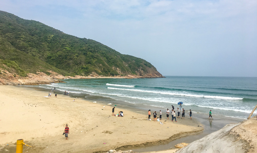 惠州风车山风电场(盐洲杨屋观音山) 惠州东头村海滩