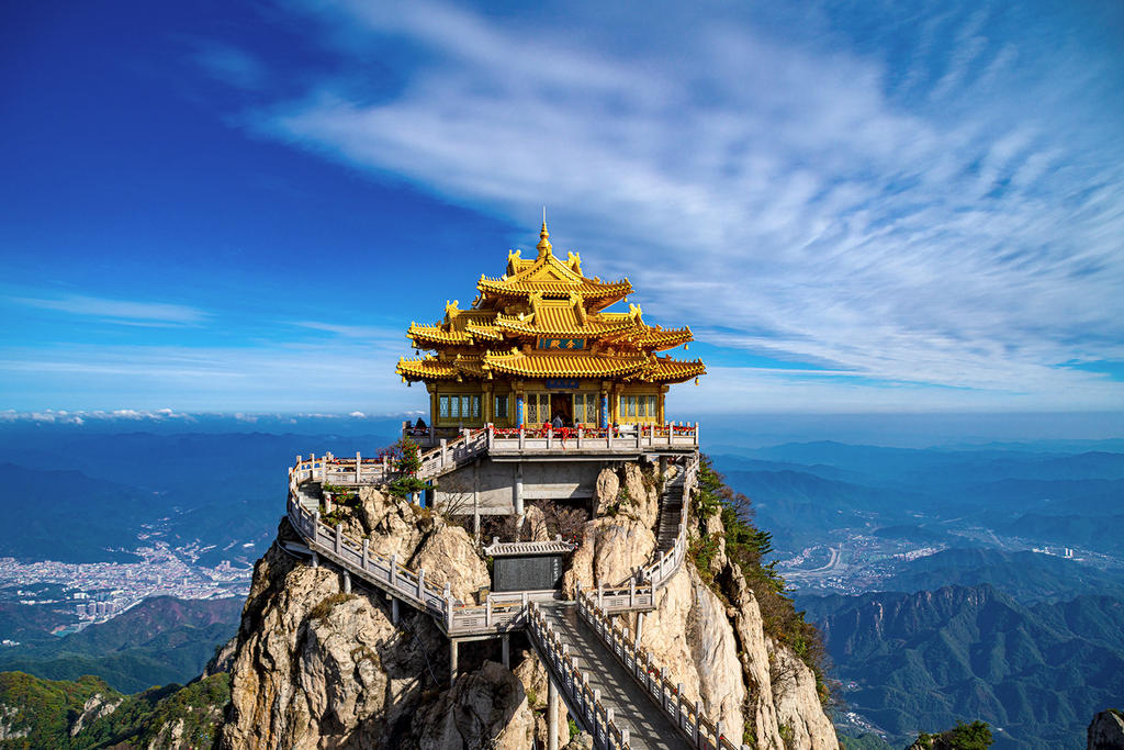 老君山 洛阳古城 白马寺古刹 龙门石窟4日游(全程无购物 赠送旅游意外