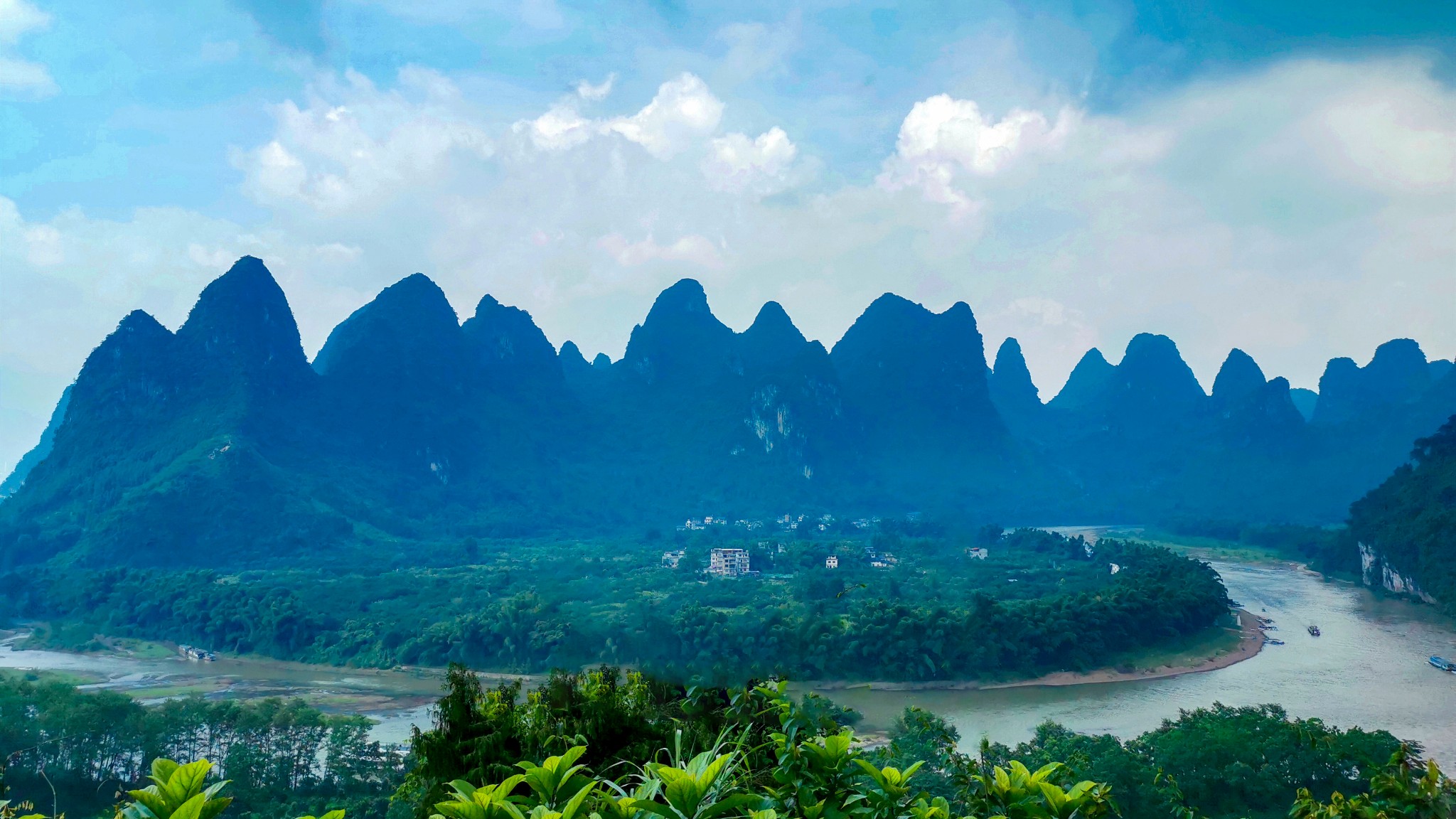真实的桂林山水更美