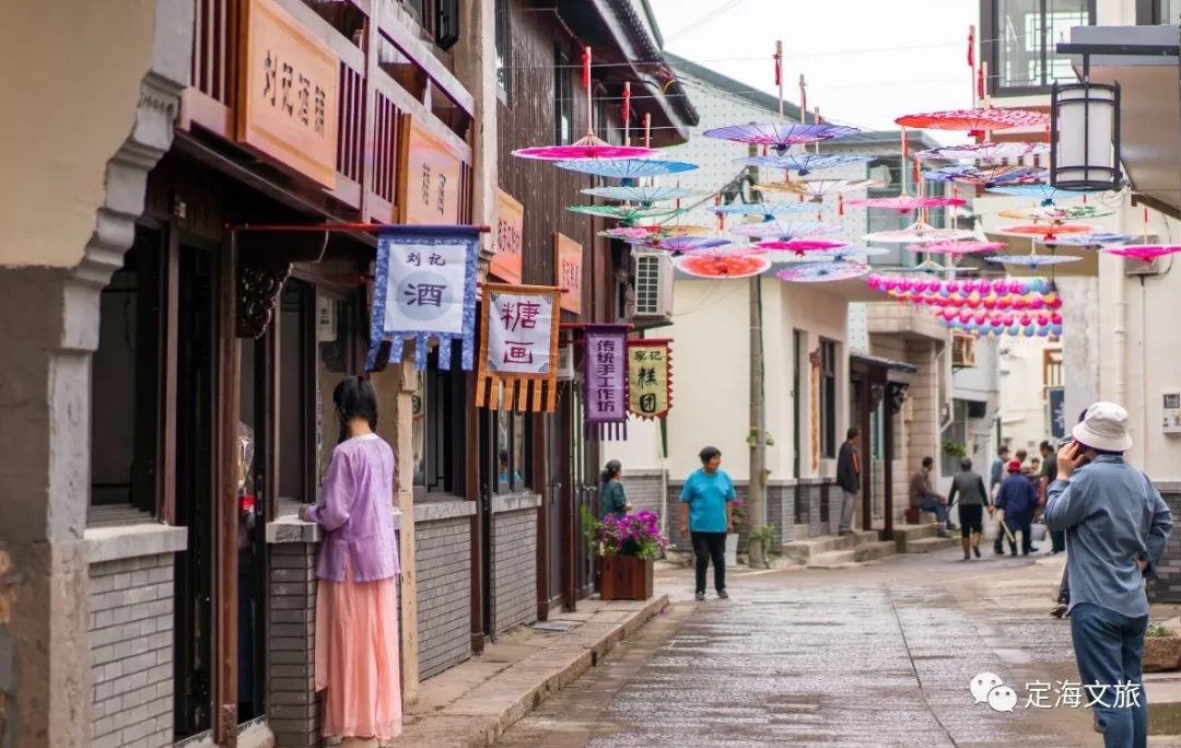 龙潭老街曾是定海三大古街之一,成名于明万历年间,街市主要形成于清末