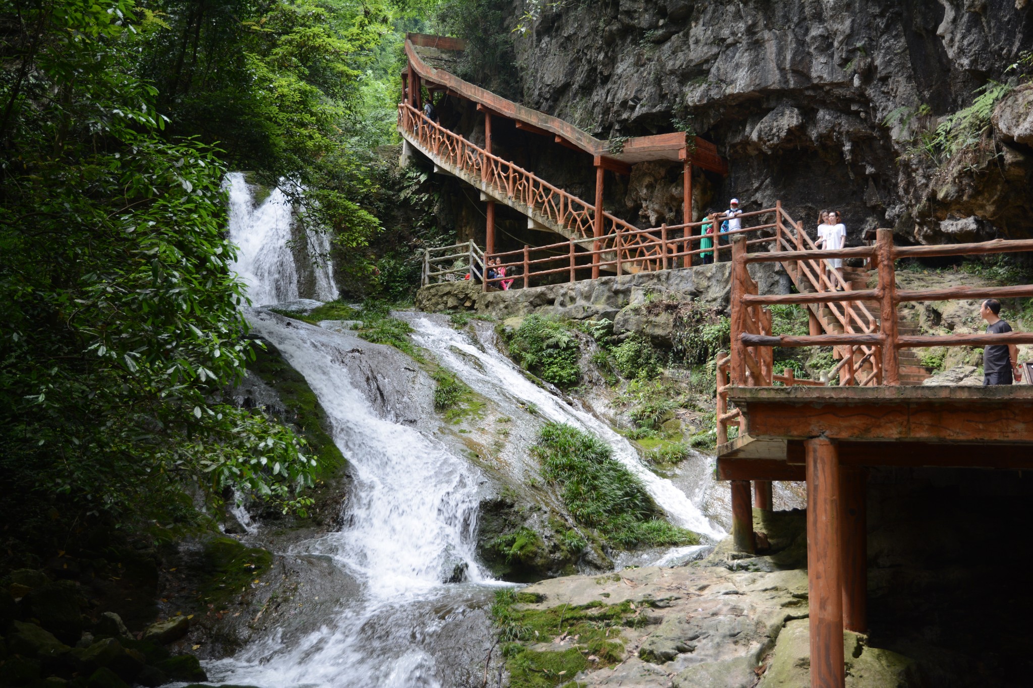 宜都景点 九凤谷 吕家坳