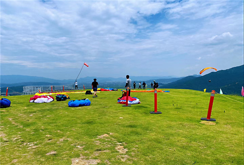 浙江温州瑞安曹村滑翔伞基地/赠送gopro高清摄像/曹村