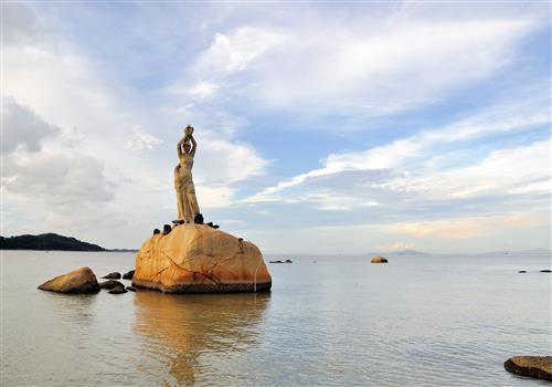 珠海半日游 含当天接送交通 澳门环岛游船票 远距离看