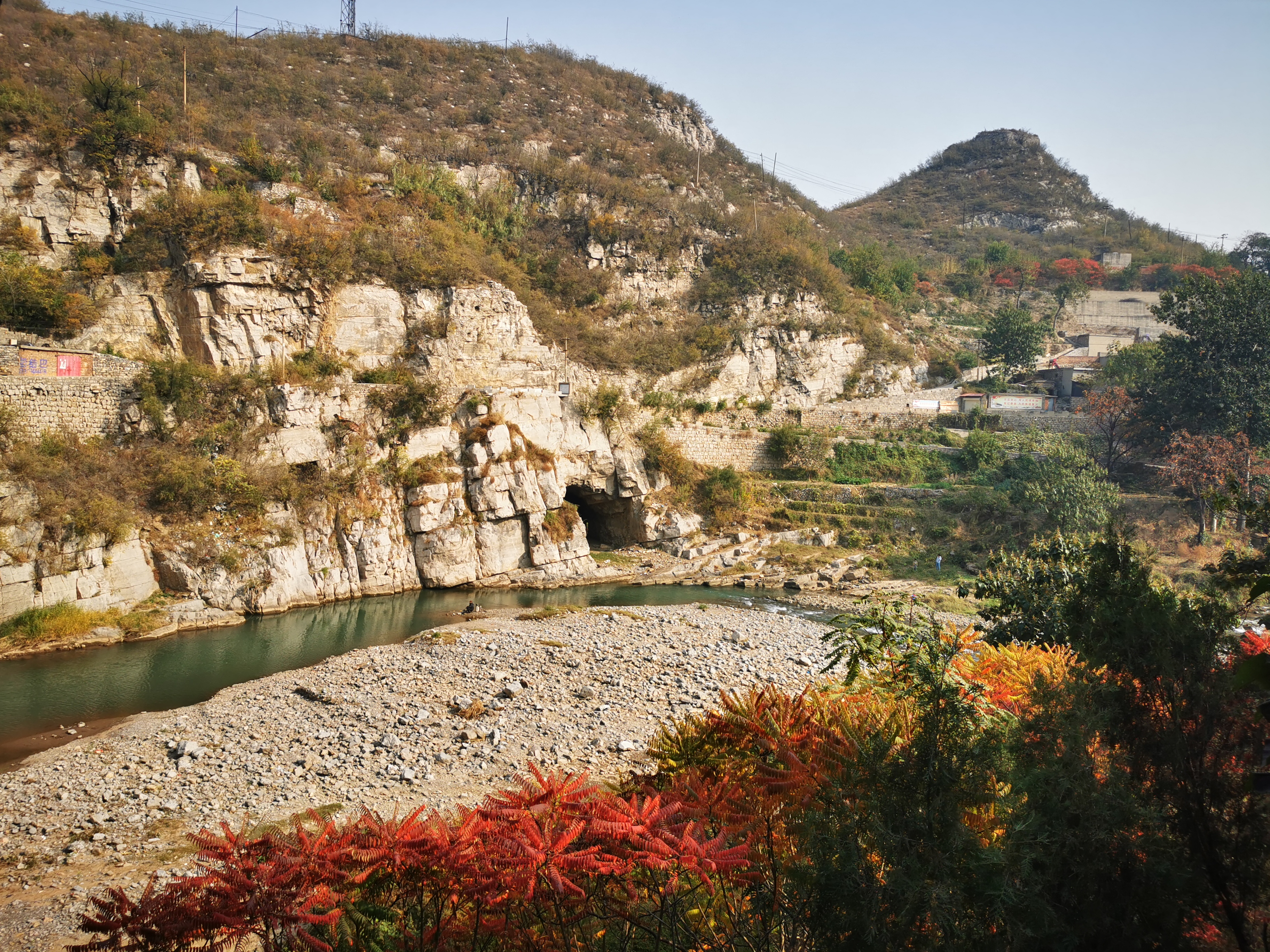 交通 自驾 景点位置 河北省石家庄市井陉县辛庄乡松树岭村