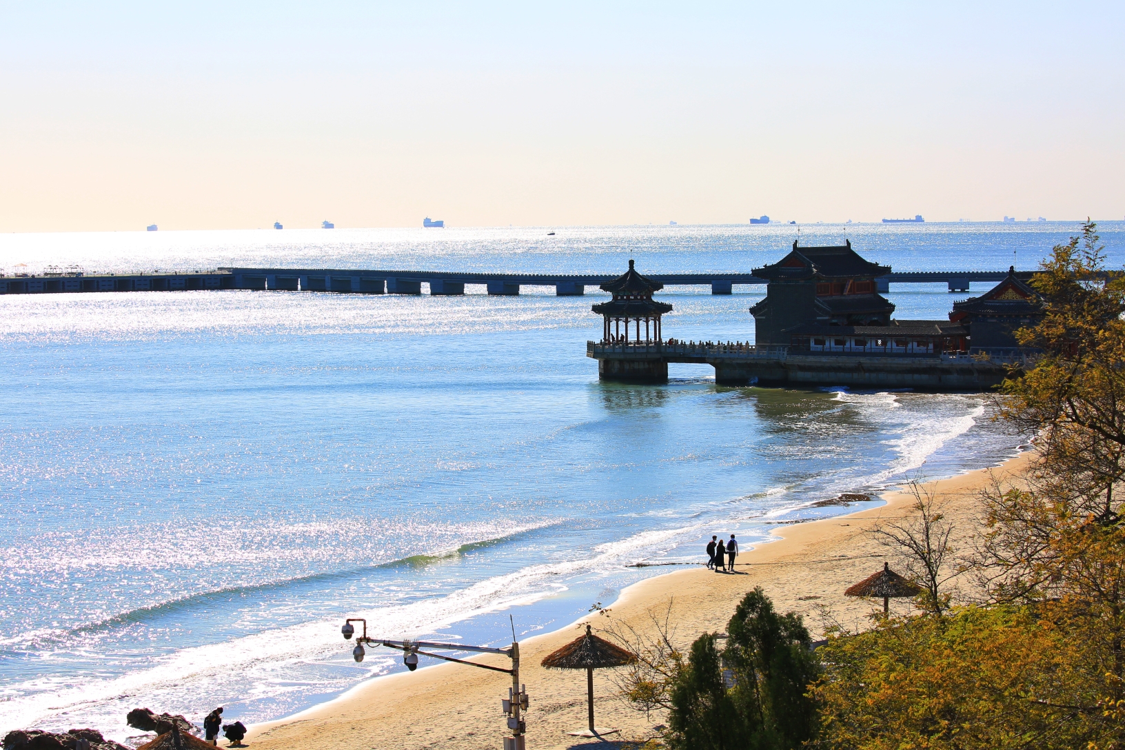 沉醉在渤海湾的深秋里【天津,秦皇岛,东营】