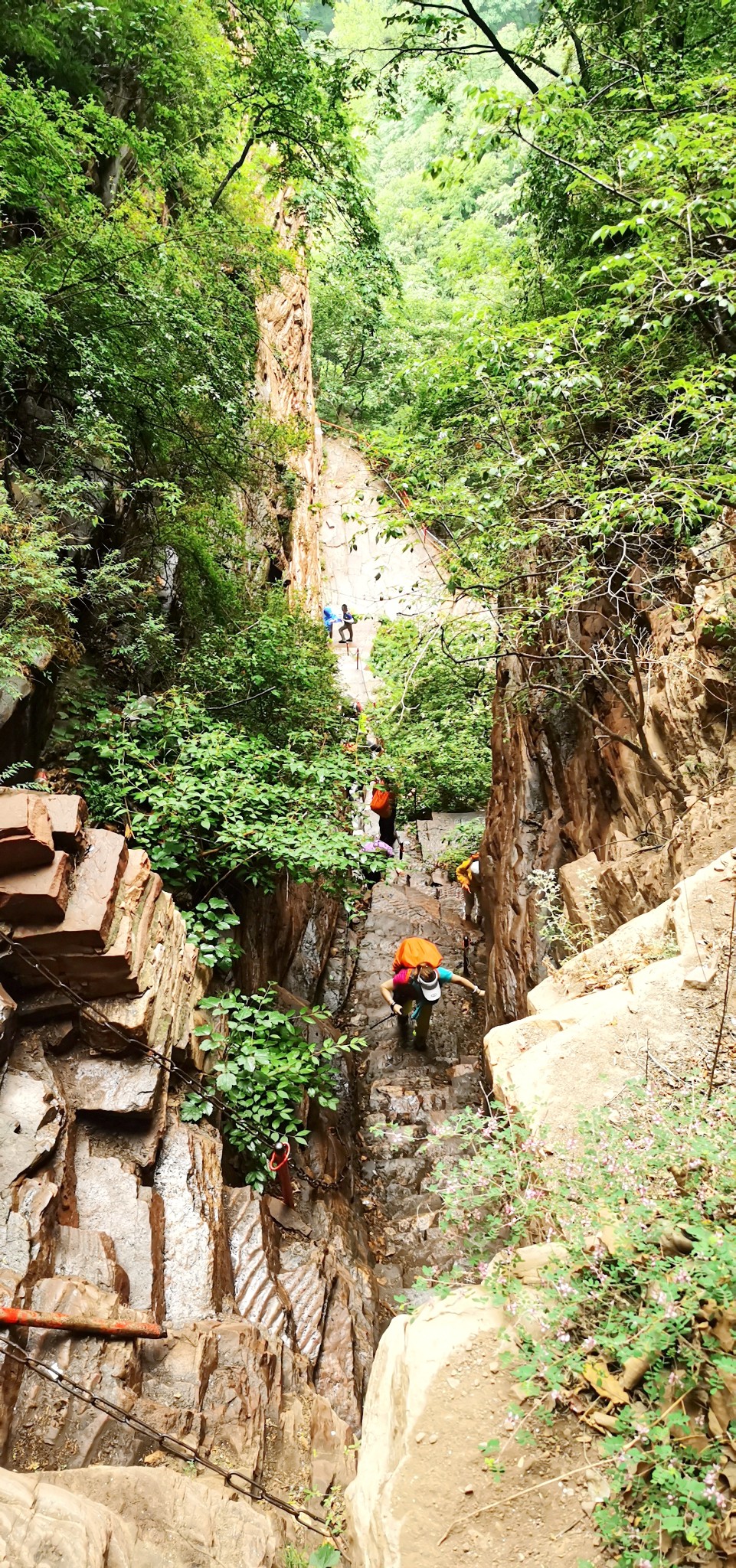 非著名阴阳山嶂石岩快乐户外徒步三日游,赞皇旅游攻略