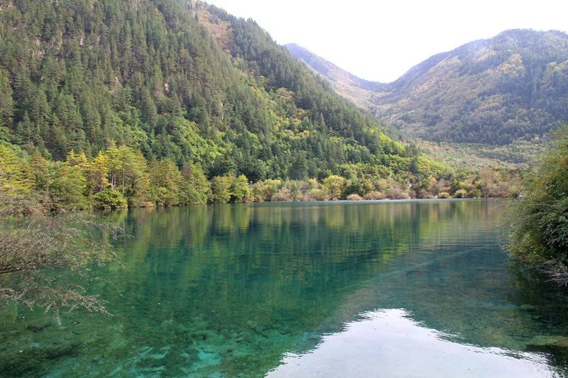 私藏6年的震前九寨沟黄龙老照片