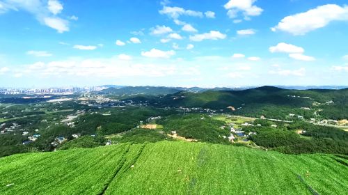 湖南长沙莲花山滑翔伞基地滑翔伞飞行体验半日游游赠高清视频专业教练