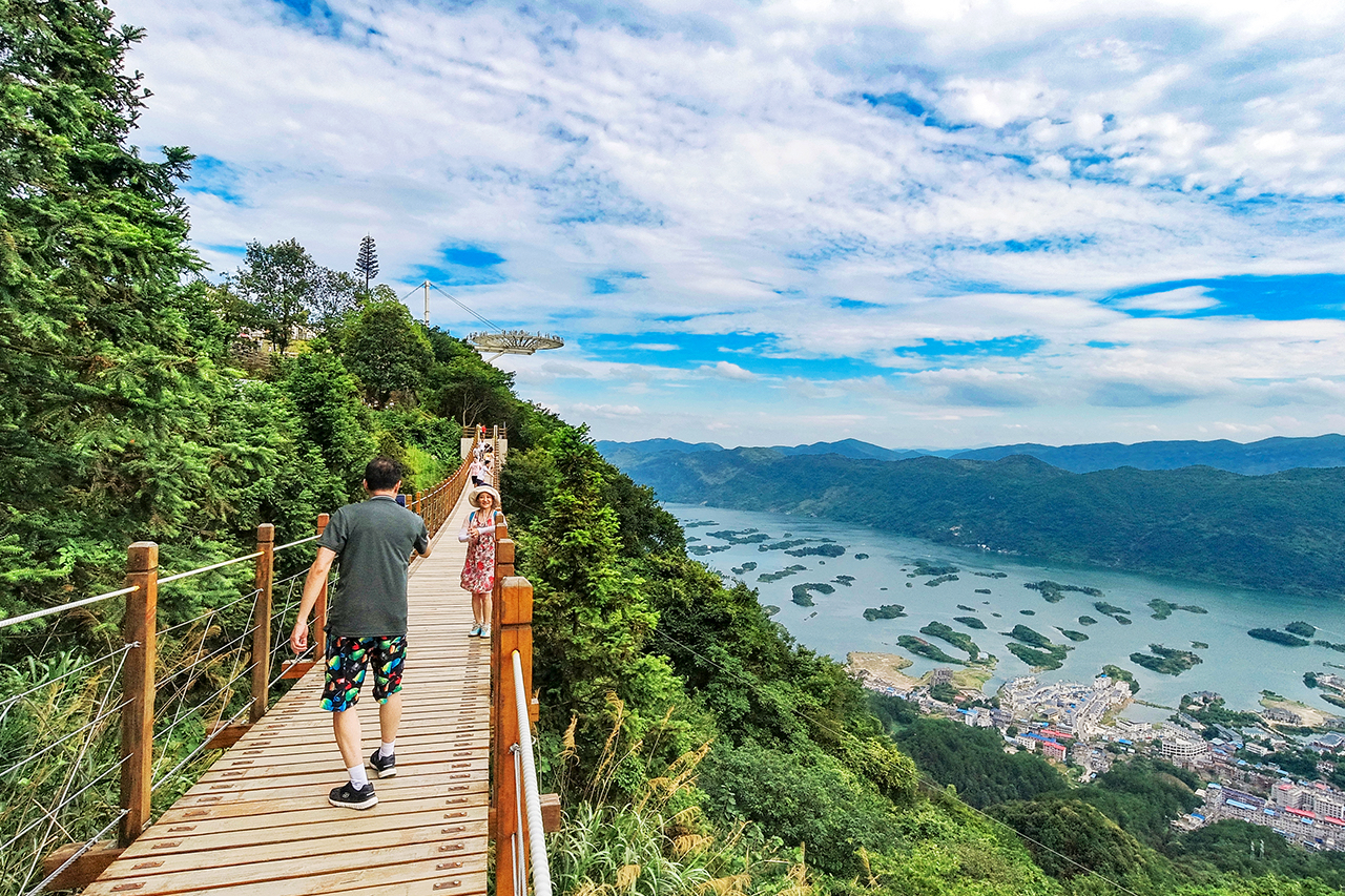黄石仙岛湖望仙崖 观音洞双汽一日游(a线 游船赏千湖美景 可选索道上