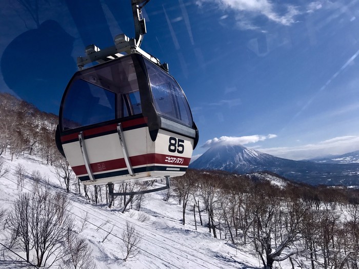               :二世古滑雪场缆车