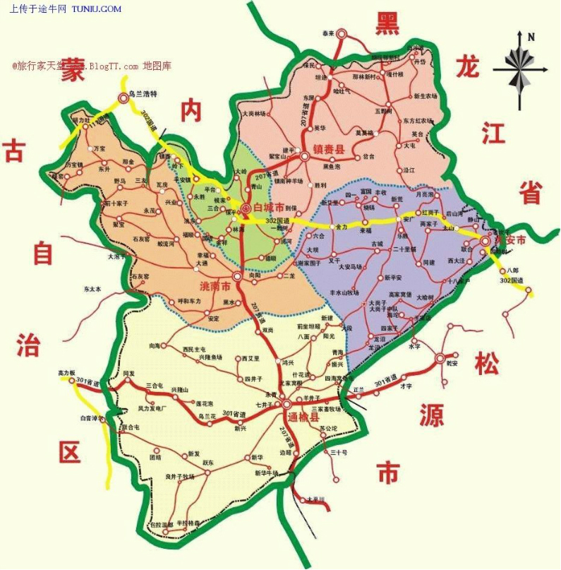 白城市多少人口_白城市地图