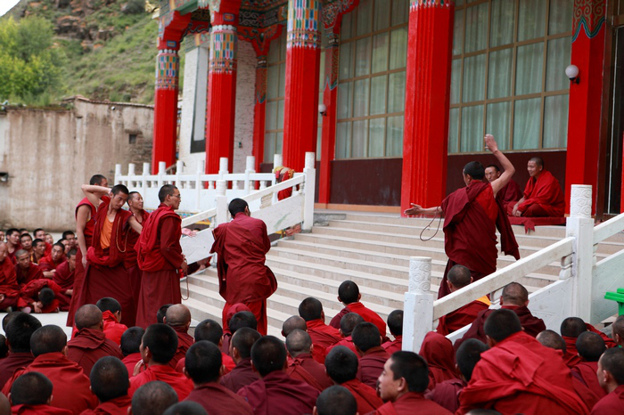 此外,拉布寺的"玉树第一树"非常有名,相传是300年前第四世