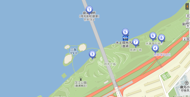 韩国盘浦汉江公园