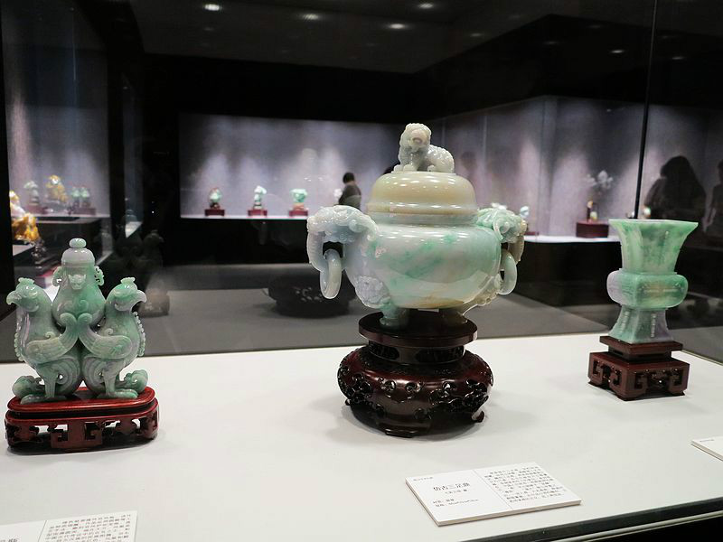 首都博物馆的翡翠展