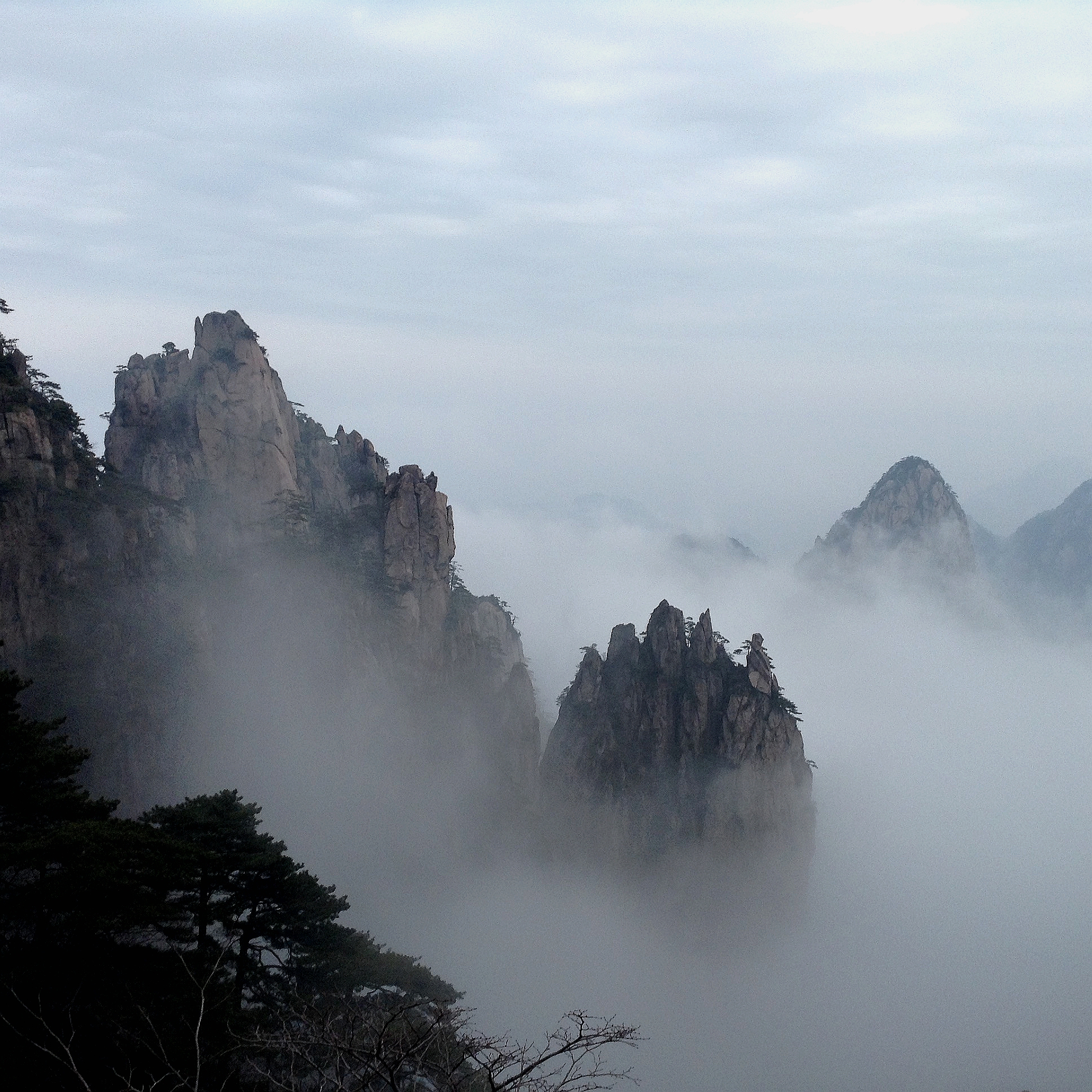 水墨黄山,烟雨宏村 ——我的乙未春节徽州行