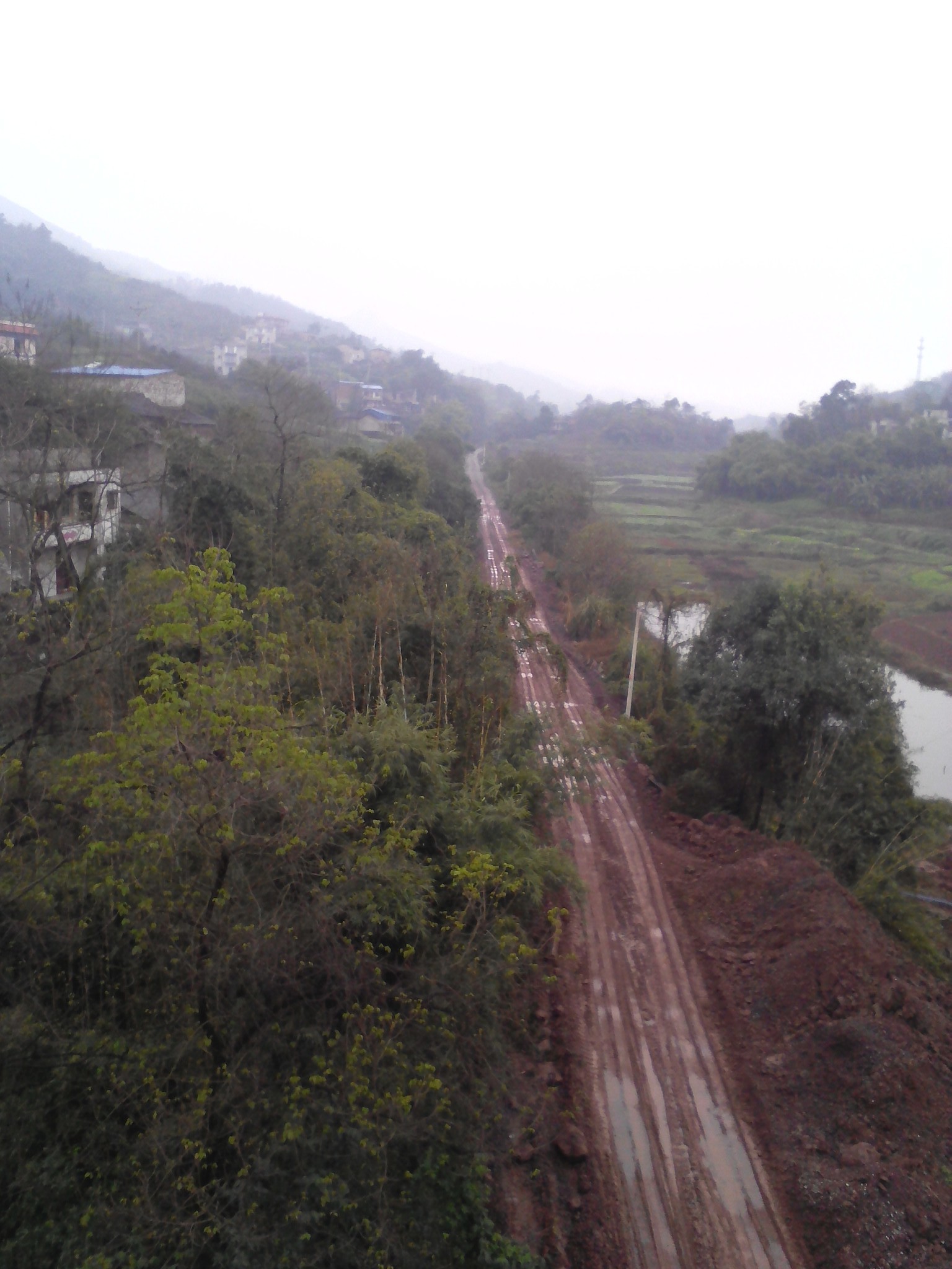 雨游大渡口区森林公园