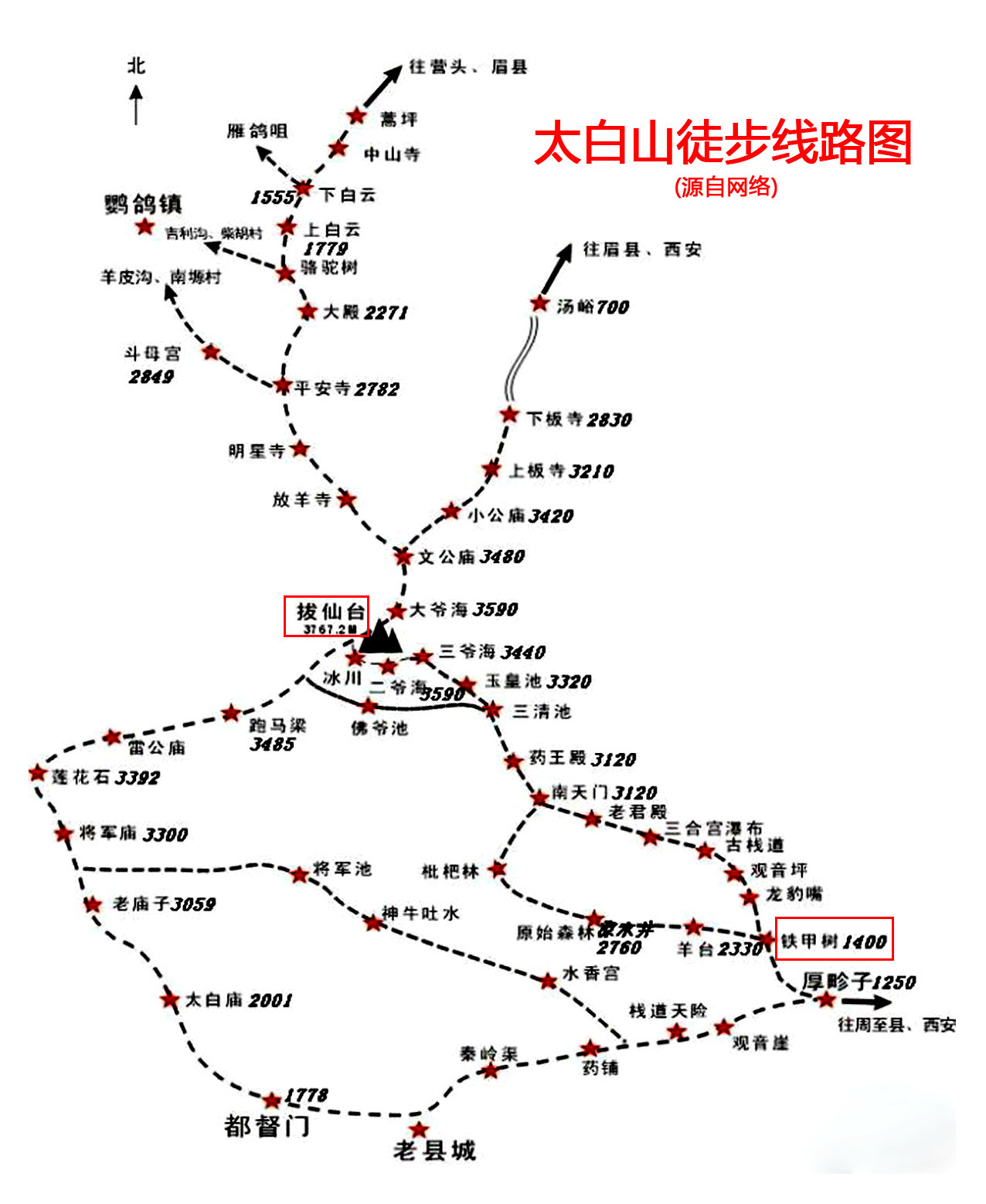 【秦岭】太白之巅(一场意料之外的太白登顶之旅)