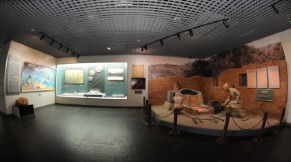 开滦博物馆,建筑面积8000平米,展陈面积约4000平米.