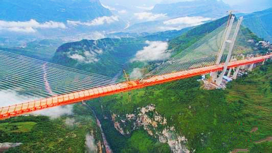 【北盘江大桥什么时候通车】世界第一高桥北盘江大桥通车时间