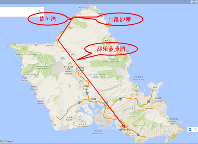 求前辈帮忙夏威夷岛屿选择