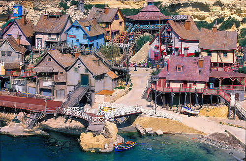 走进马耳他,走进真实世界里的大力水手村,马耳