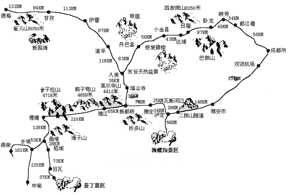 川西自驾三日游，川西三日游怎么玩