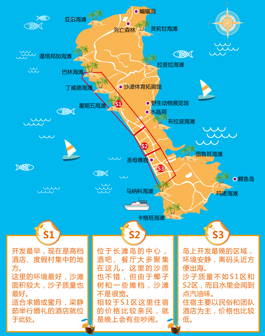 醉美白沙滩·天津直飞长滩岛6天5晚自由行(超长预售 奥凯航空 赠送