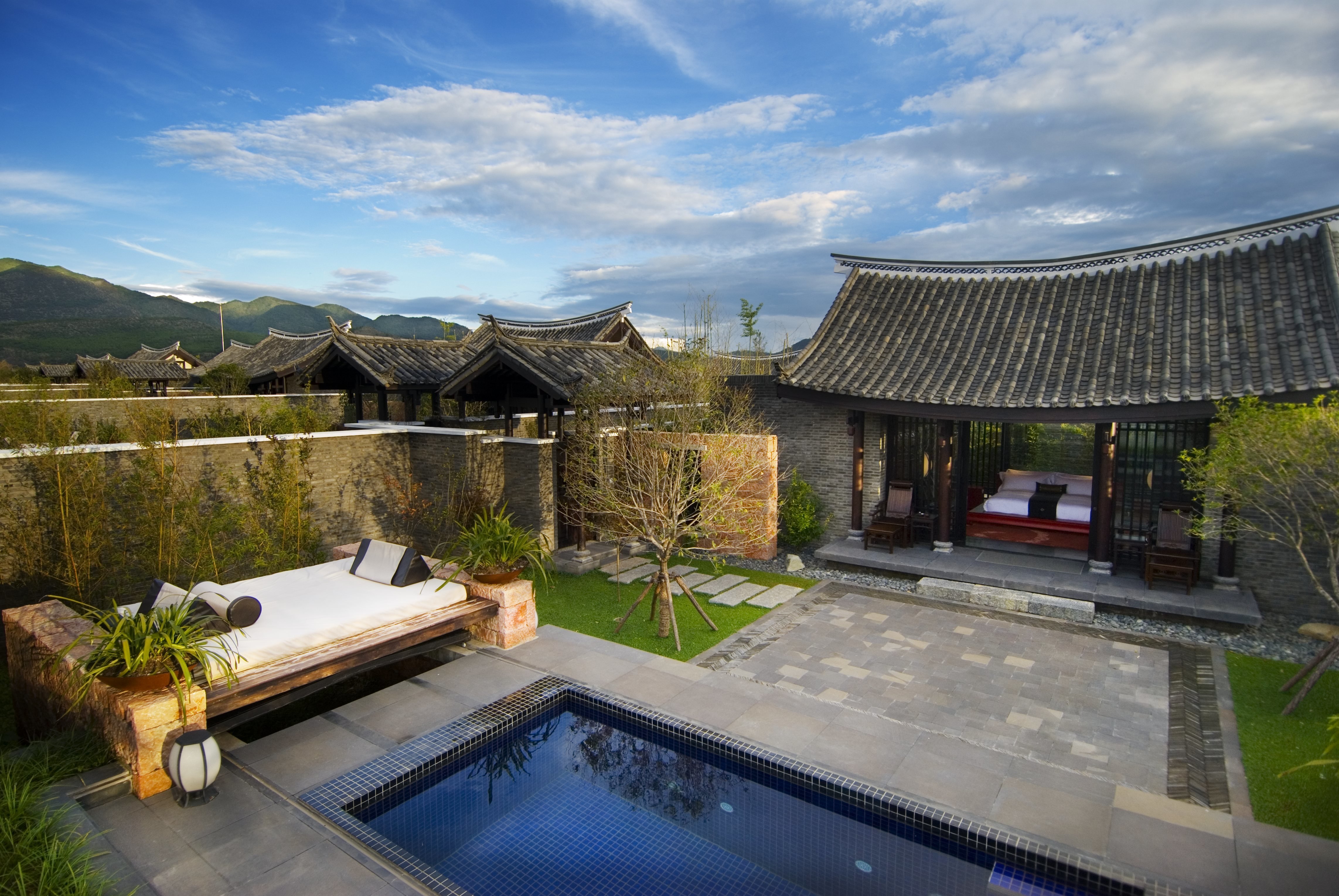 云南丽江悦榕庄2晚酒店套餐花园套房2晚双早60分钟旅拍spa代金券延迟