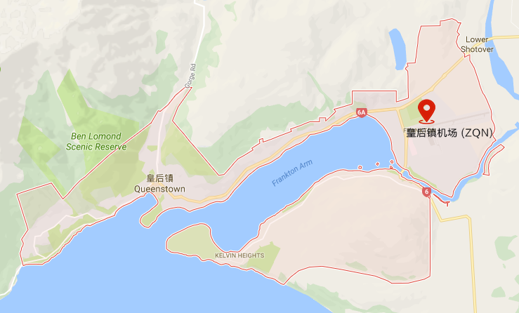 新西兰皇后镇机场至市区专车接机服务(五星中文司机)