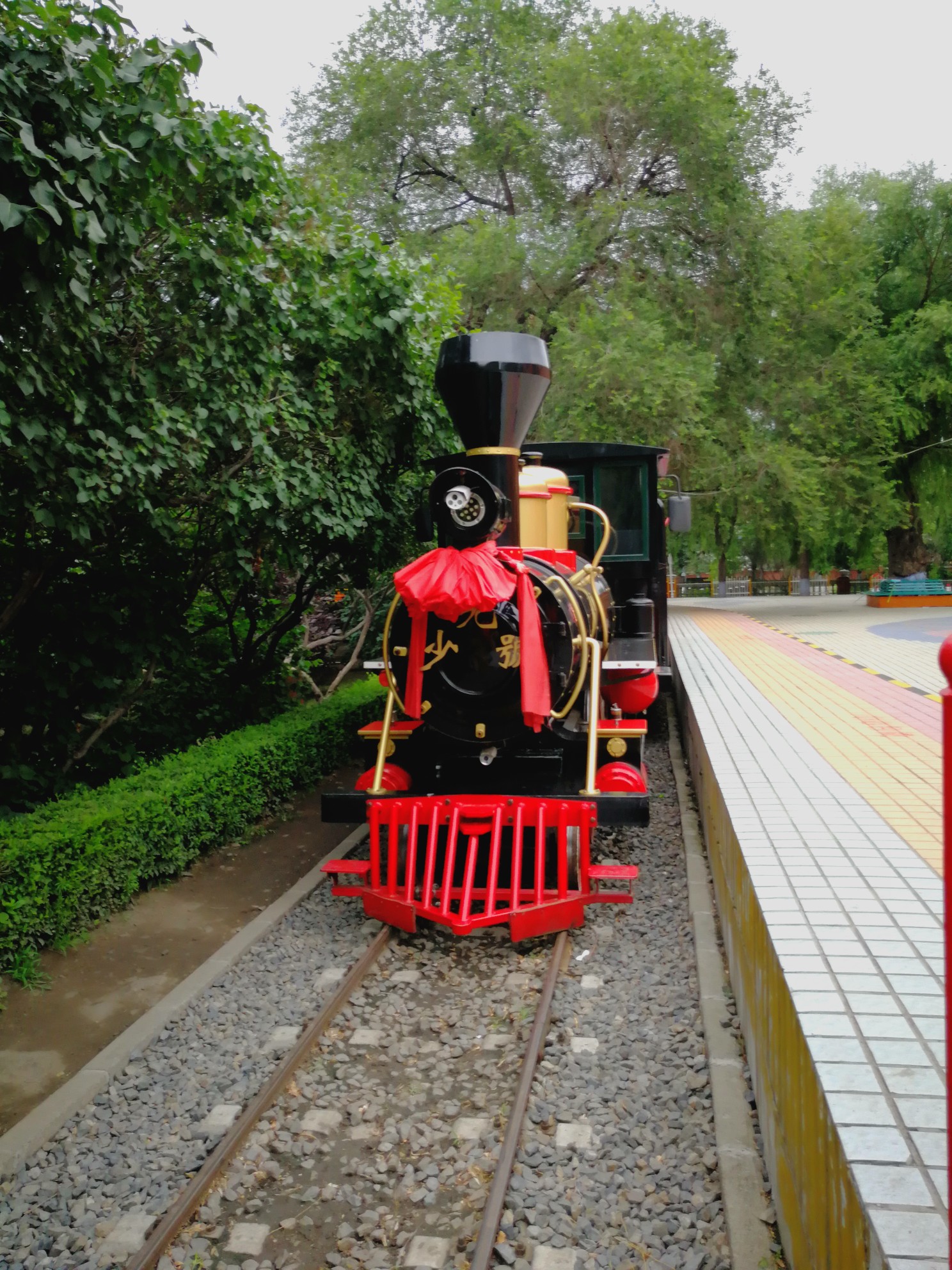 哈尔滨儿童公园小火车图片