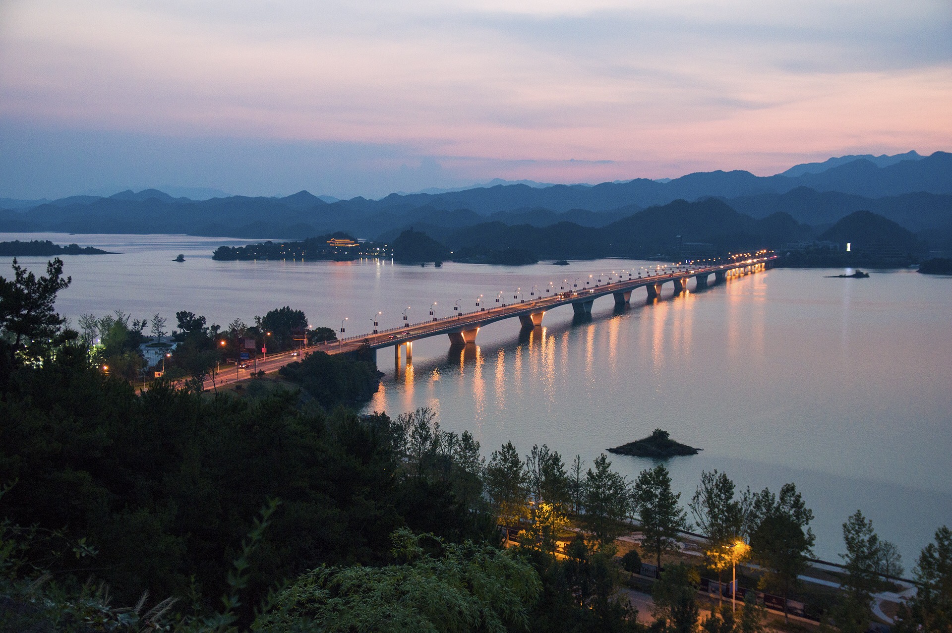 千島湖大橋&新安江白沙奇霧——超簡遊記