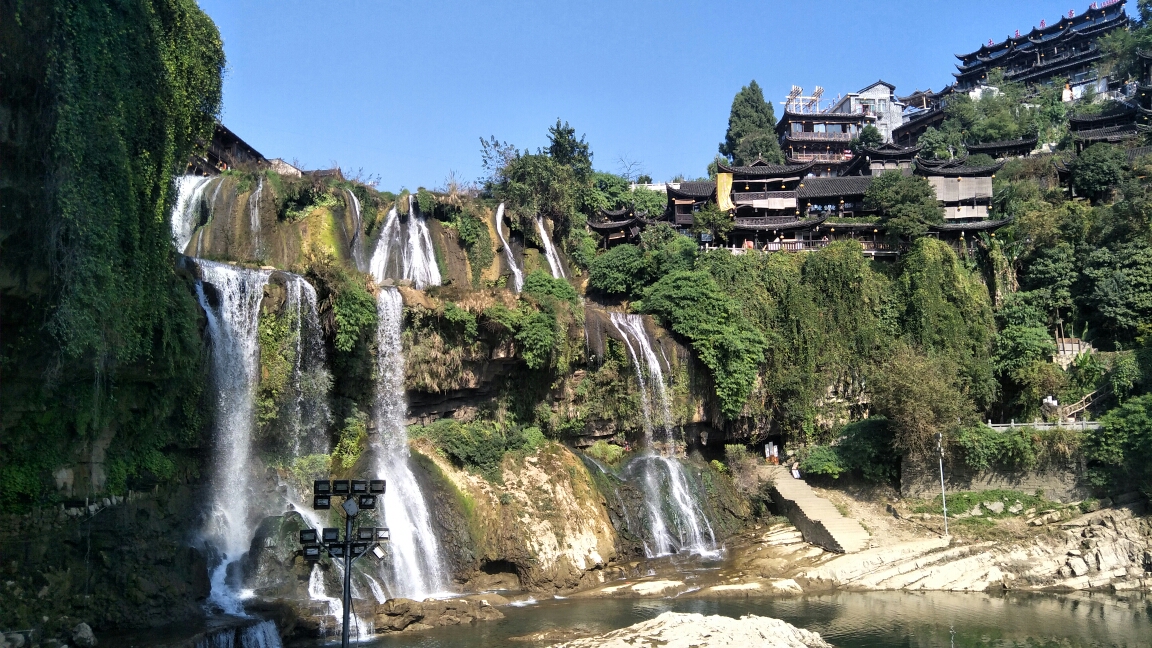 芙蓉鎮瀑布,永順旅遊攻略 - 馬蜂窩