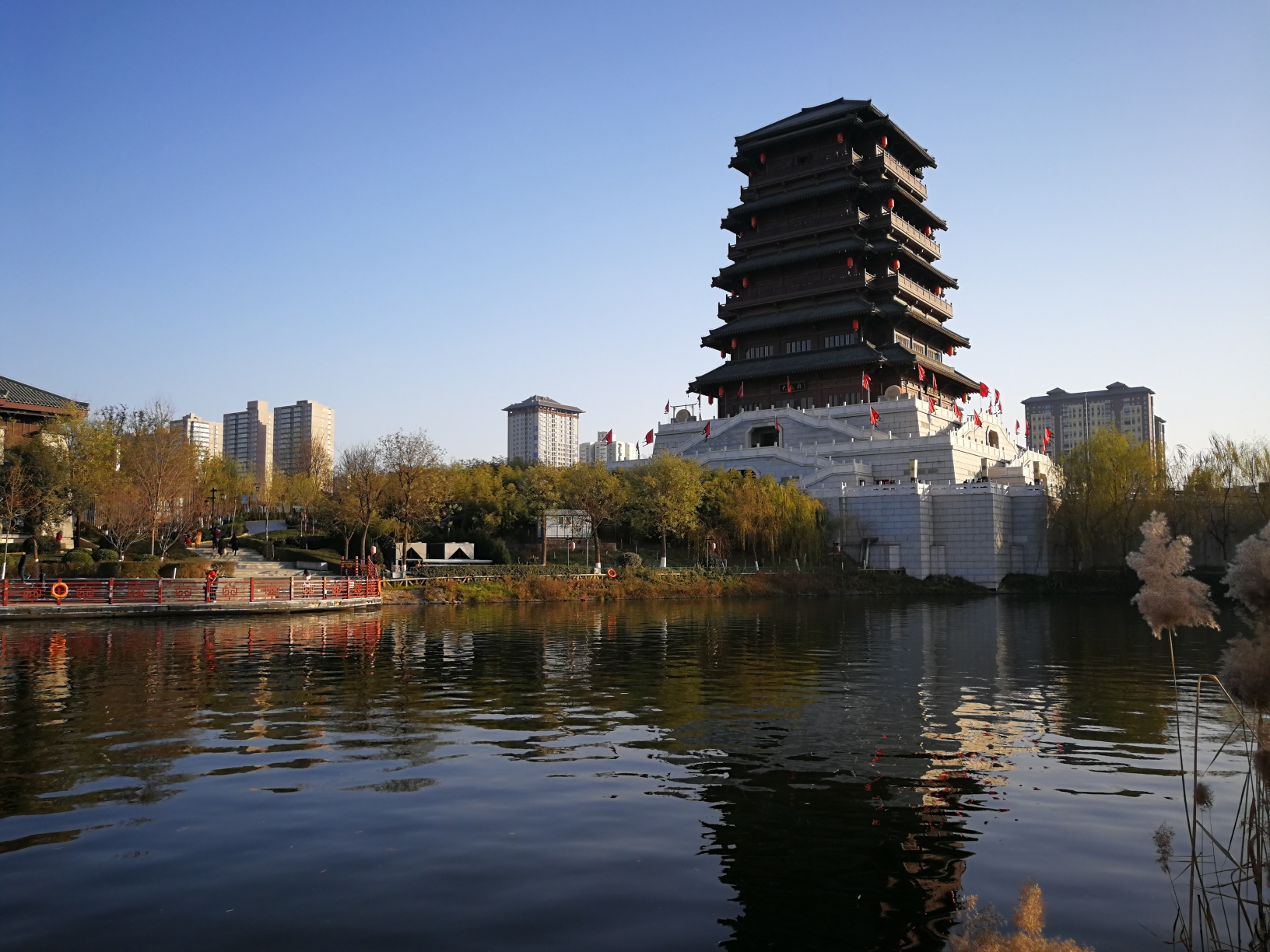 西安小众景点——汉城湖公园游览攻略