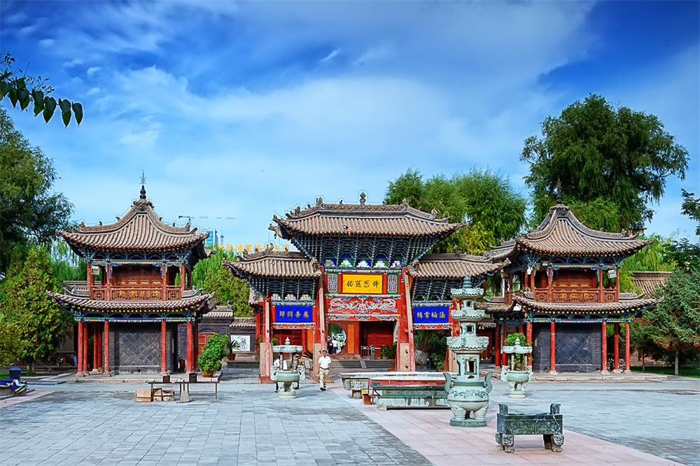 张掖大佛寺景区门票塞上名刹佛国胜境