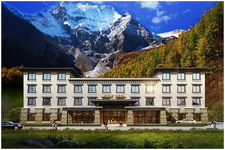 国内旅游目的地  酒店位于香格里拉镇,离亚丁景区大门仅有5分钟车程
