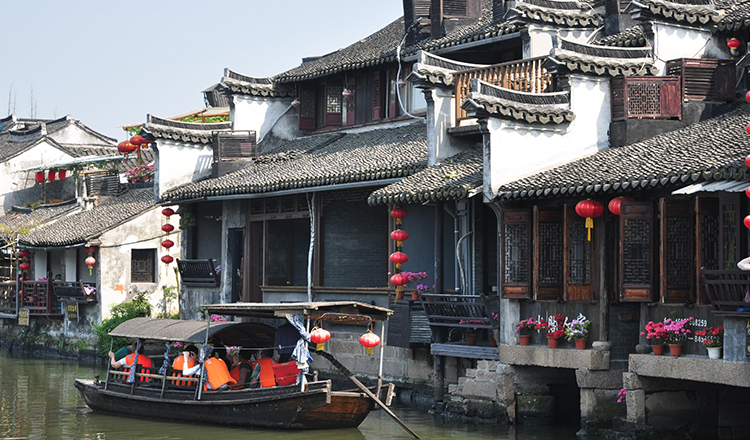 古代吴越文化的发祥地之一 浙江嘉兴水乡西塘门票 西塘古镇门票景区大
